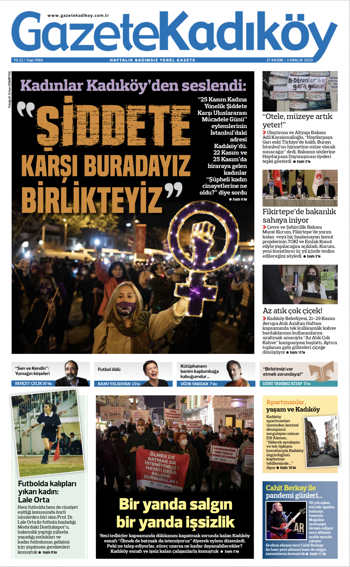 Gazete Kadıköy - 1066.Sayı